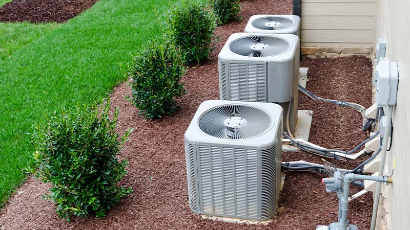 hvac ac units outside